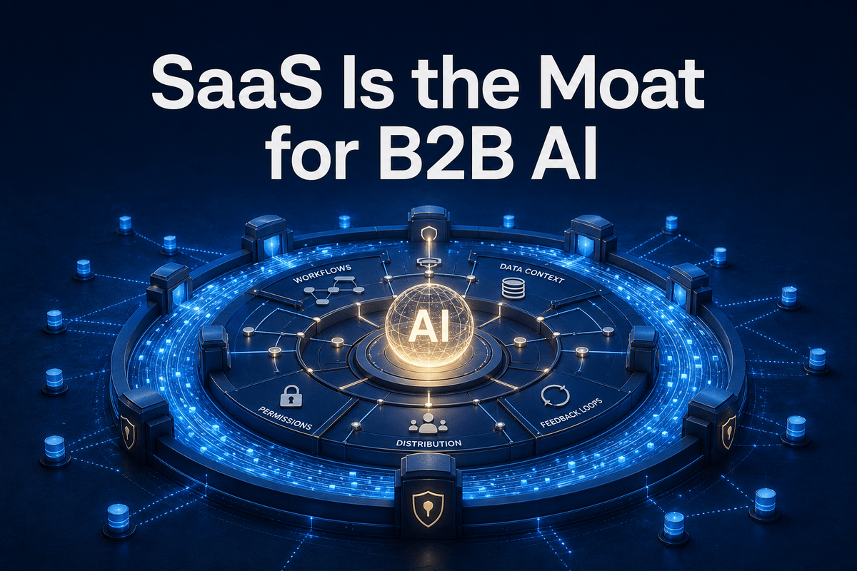 SaaS Is the Moat for B2B AI