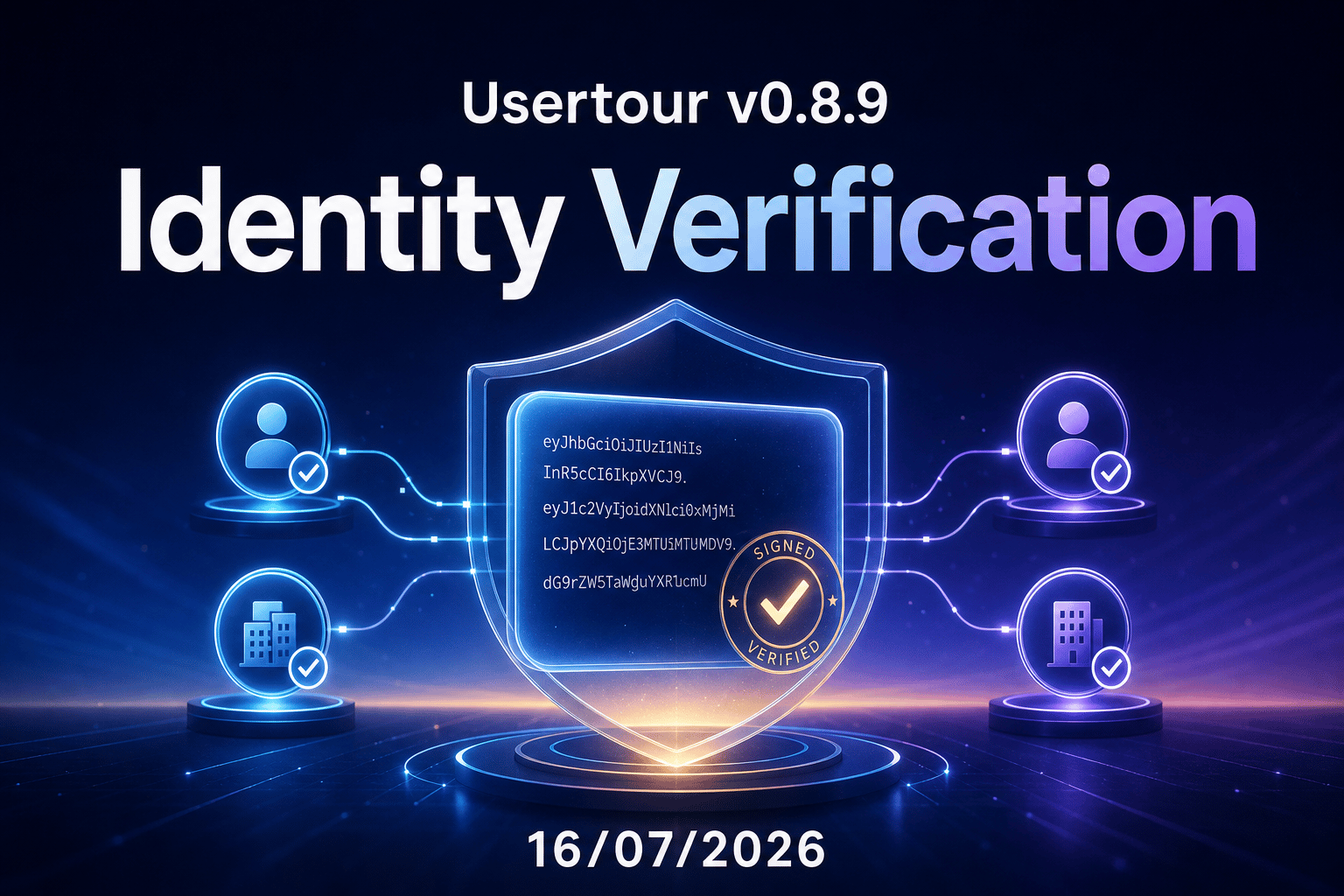 Usertour v0.8.9: Identity Verification for Your SDK