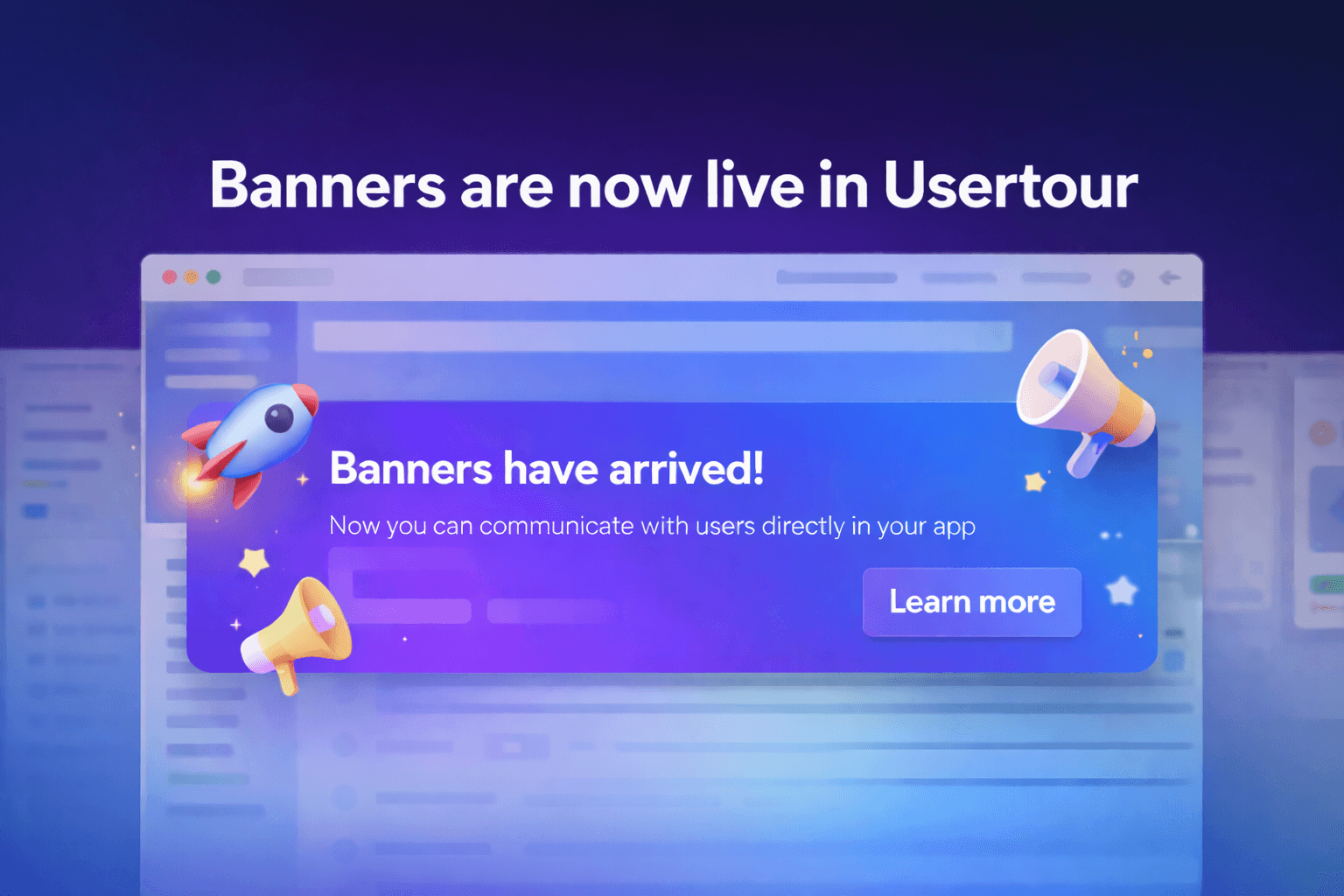 Usertour v0.5.0: Banners are now live