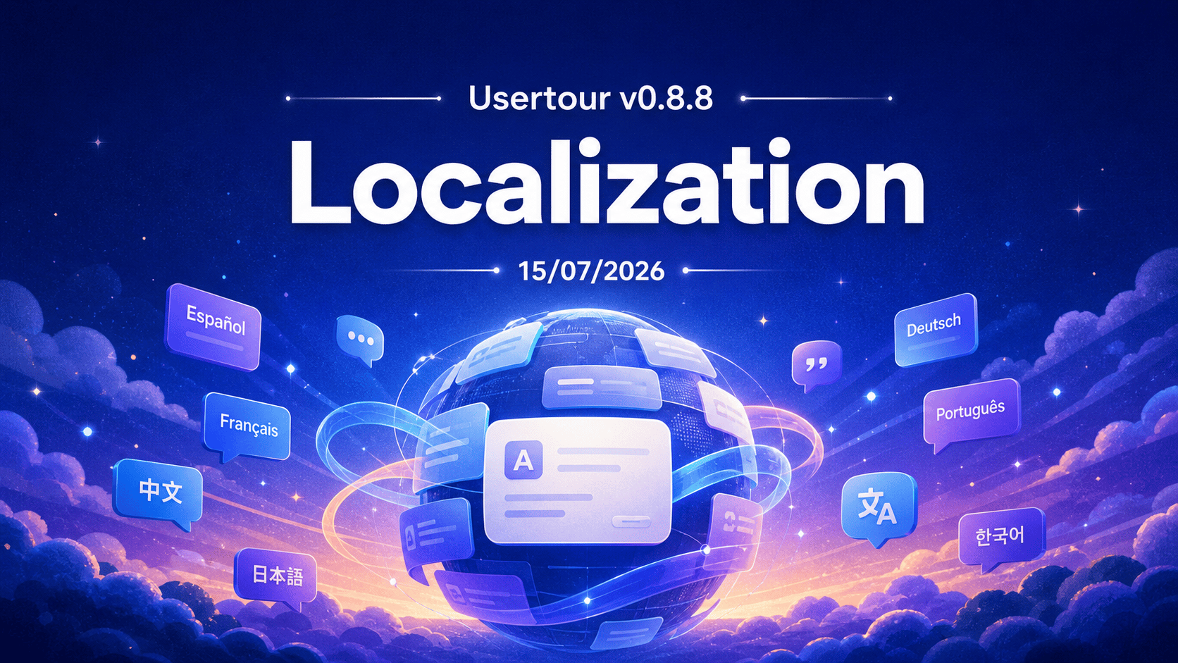 Usertour v0.8.8: Localization for Every In-App Experience